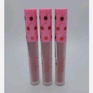NEW! 3x Revolution Vinyl Cherry Liquid Lipstick CHERRY BAKEWELL 0.07 oz Each